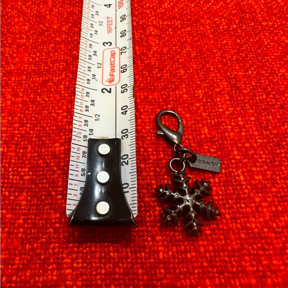 ❤️❤️❤️Authentic Tiny/micro Coach C charm/Gunmetal ❤️❤️❤️